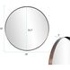 Steele 36 X 36 inch Brass Mirror